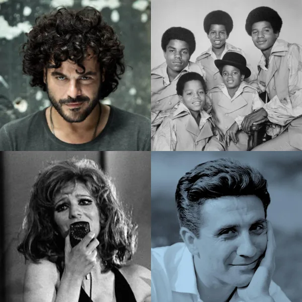 Tracce di te (2002) vs I'll be there (1970) vs Due grosse lacrime bianche (1969) vs Let it be me (1955)