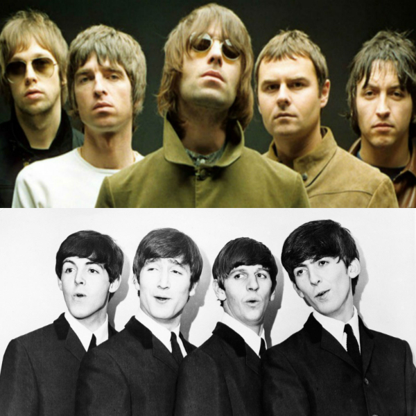 She's electric (1995) vs While my guitar gently weeps (1968)