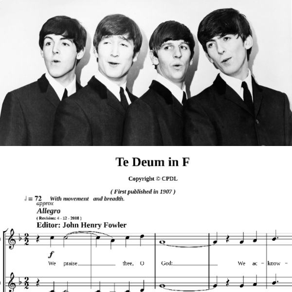 Hey Jude (1968) vs Te deum (1907)
