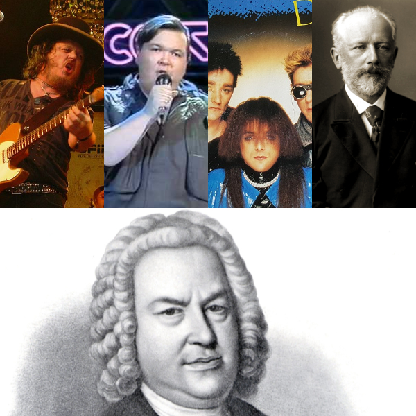 Quale senso abbiamo noi (2013) vs Sunshine (2003) vs Doot-doot (1983) vs Concerto per pianoforte n. 1 in Si bemolle minore, op. 23 (1874) vs Wachet auf, ruft uns die Stimme (1731)
